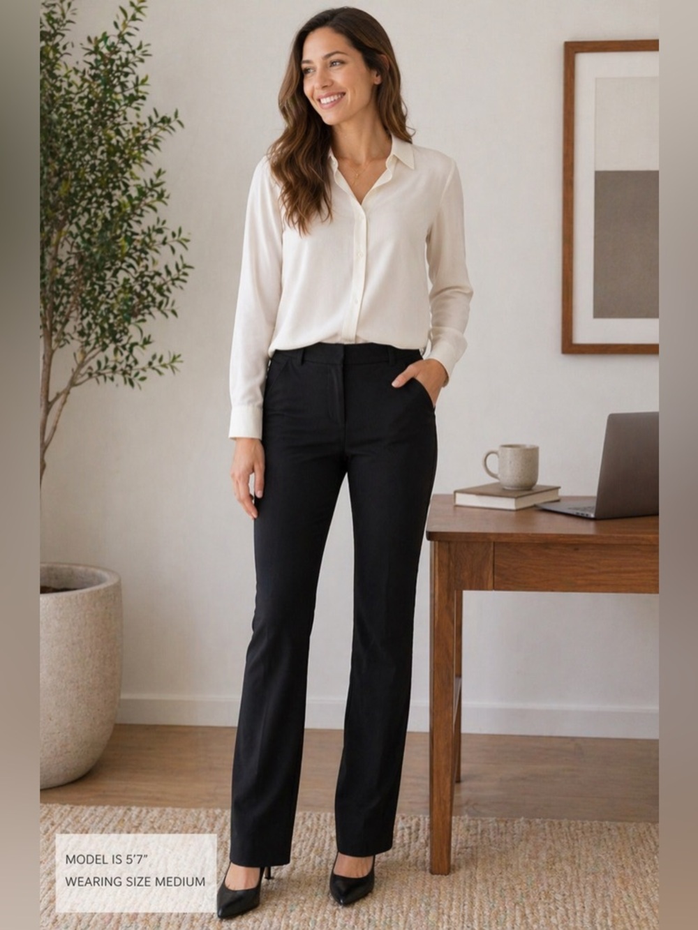 Apt. 9 Black Dress Pants Women’s Size 12 Workwear